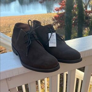 Banana Republic Tredan Men's  Brown Suede Chukka Boots NWT